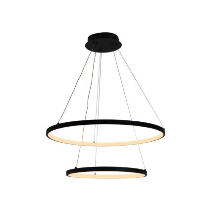 LED Prigušivi luster na sajli LED/75W/230V 3000-6500K pr. 60 cm + Daljinski upravljač