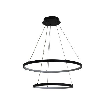 LED Prigušivi luster na sajli LED/75W/230V 3000-6500K pr. 60 cm + Daljinski upravljač