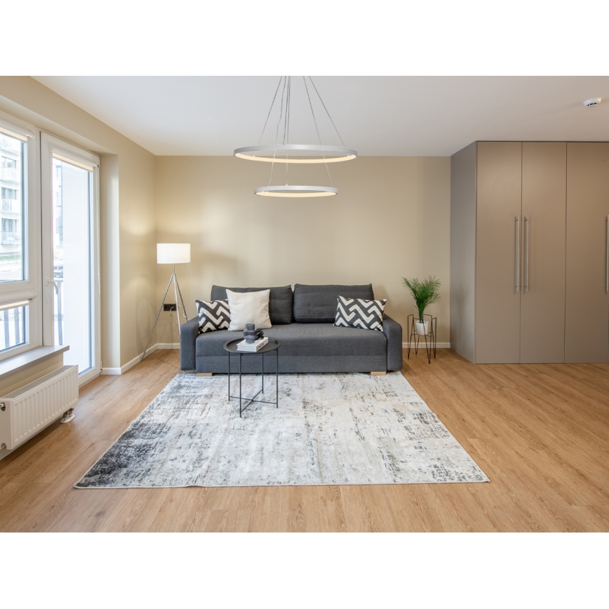 LED Prigušivi luster na sajli LED/75W/230V 3000-6500K pr. 60 cm + Daljinski upravljač