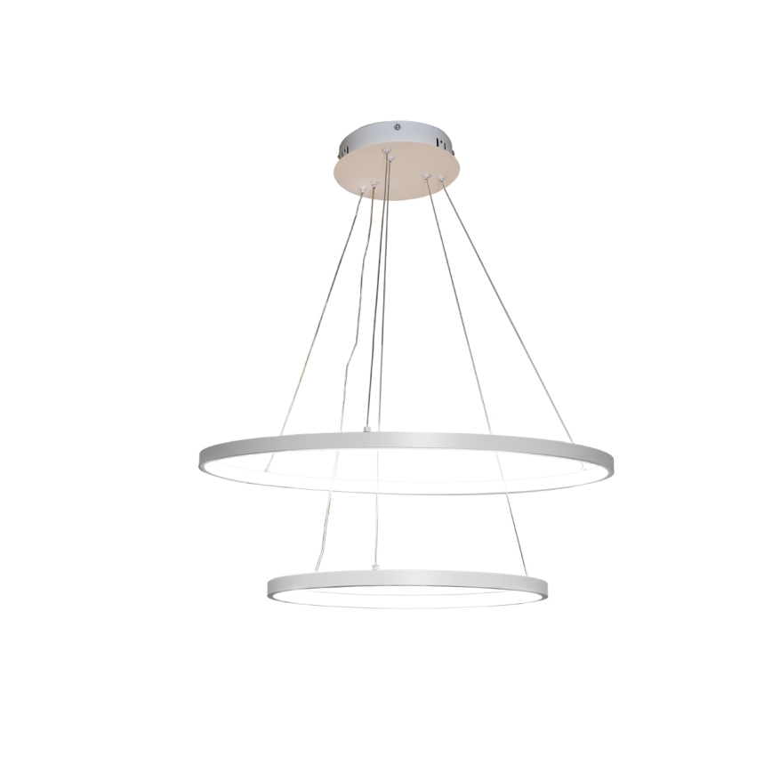 LED Prigušivi luster na sajli LED/75W/230V 3000-6500K pr. 60 cm + Daljinski upravljač