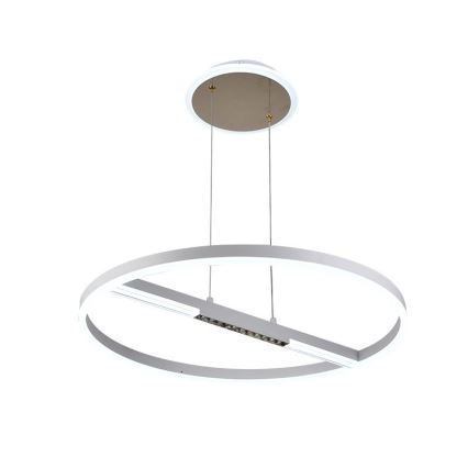 LED Prigušivi luster na sajli LED/75W/230V 3000-6500K + Daljinski upravljač