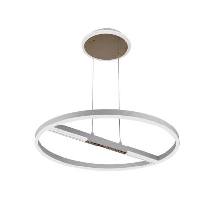 LED Prigušivi luster na sajli LED/75W/230V 3000-6500K + Daljinski upravljač