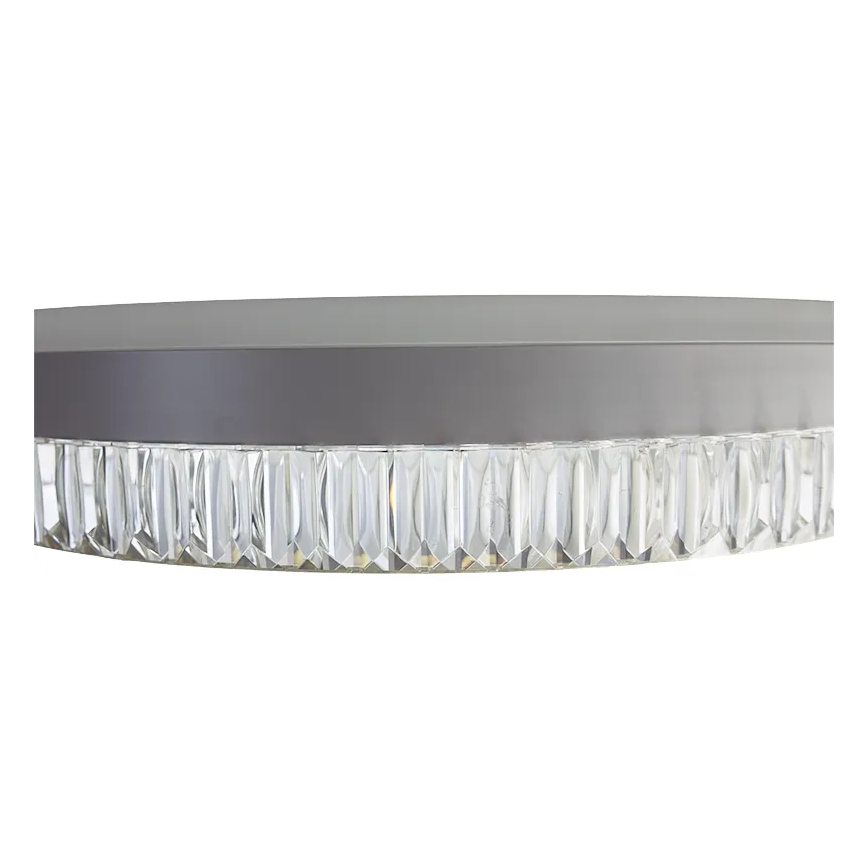 LED Prigušivi kristalni luster na sajli LED/80W/230V 3000-6500K bela + Daljinski upravljač