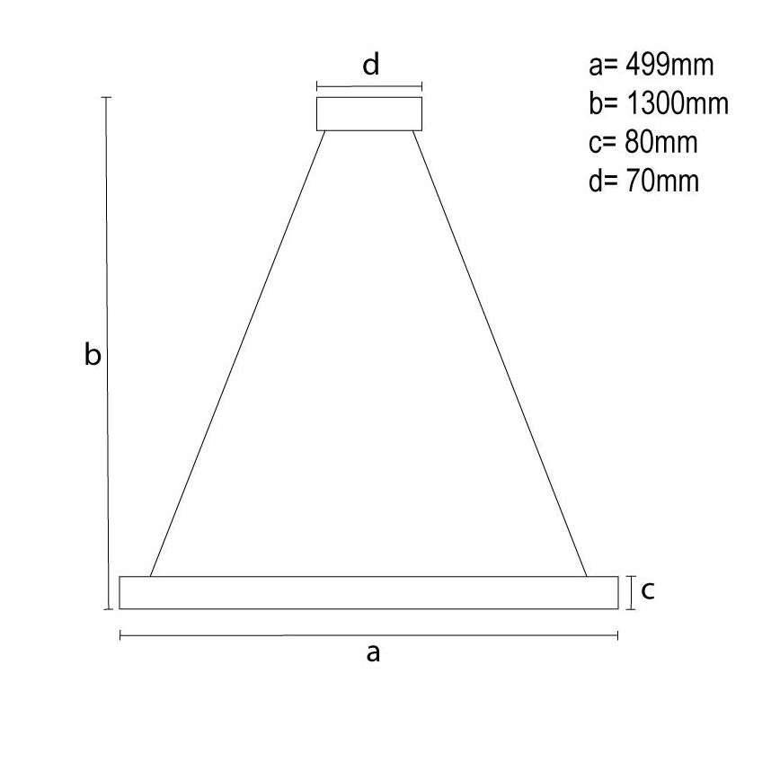 LED Prigušivi kristalni luster na sajli LED/80W/230V 3000-6500K crno + Daljinski upravljač