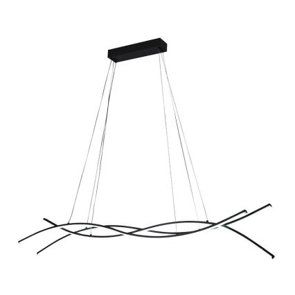 LED Prigušivi luster na sajli LED/80W/230V 3000-6500K + Daljinski upravljač