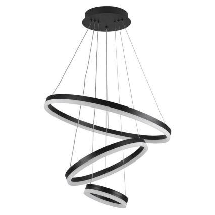 LED Prigušivi luster na sajli LED/85W/230V 3000-6500K pr. 60 cm + Daljinski upravljač