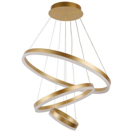 LED Prigušivi luster na sajli LED/85W/230V 3000-6500K pr. 60 cm + Daljinski upravljač