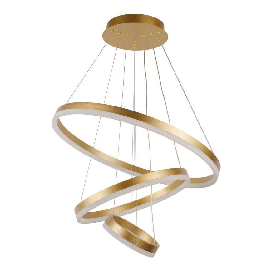 LED Prigušivi luster na sajli LED/85W/230V 3000-6500K pr. 60 cm + Daljinski upravljač