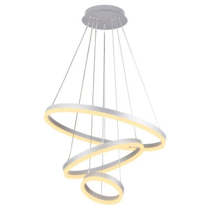 LED Prigušivi luster na sajli LED/85W/230V 3000-6500K pr. 60 cm pr. 60 cm + Daljinski upravljač