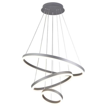 LED Prigušivi luster na sajli LED/85W/230V 3000-6500K pr. 60 cm pr. 60 cm + Daljinski upravljač