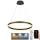 LED Prigušivi luster na sajli LED/85W/230V 3000-6500K + Daljinski upravljač