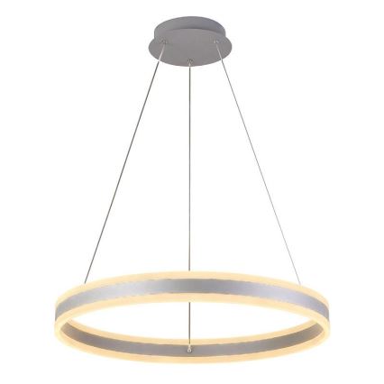 LED Prigušivi luster na sajli LED/85W/230V 3000-6500K pr. 60 cm + Daljinski upravljač
