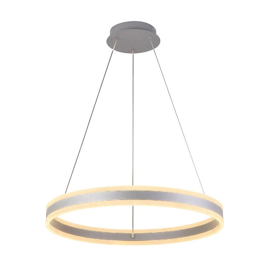 LED Prigušivi luster na sajli LED/85W/230V 3000-6500K pr. 60 cm + Daljinski upravljač