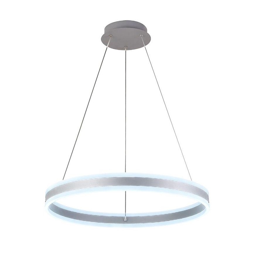 LED Prigušivi luster na sajli LED/85W/230V 3000-6500K pr. 60 cm + Daljinski upravljač
