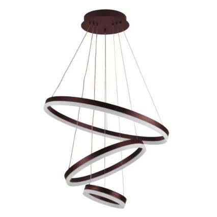 LED Prigušivi luster na sajli LED/85W/230V 3000-6500K + Daljinski upravljač