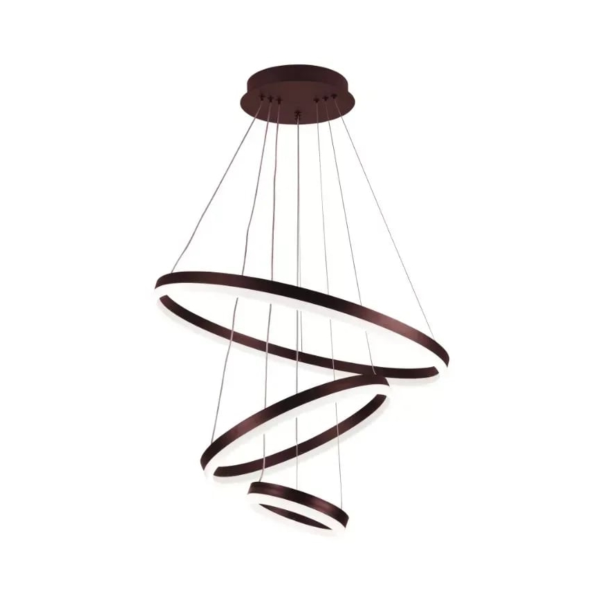 LED Prigušivi luster na sajli LED/85W/230V 3000-6500K + Daljinski upravljač