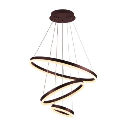 LED Prigušivi luster na sajli LED/85W/230V 3000-6500K + Daljinski upravljač