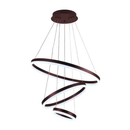 LED Prigušivi luster na sajli LED/85W/230V 3000-6500K + Daljinski upravljač