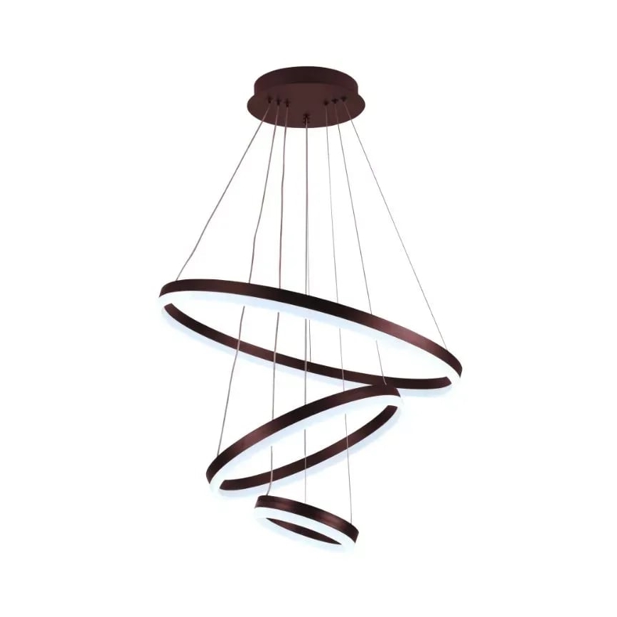 LED Prigušivi luster na sajli LED/85W/230V 3000-6500K + Daljinski upravljač