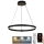 LED Prigušivi luster na sajli LED/85W/230V 3000-6500K + Daljinski upravljač