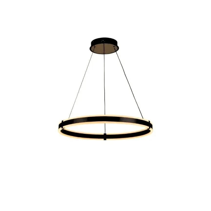 LED Prigušivi luster na sajli LED/85W/230V 3000-6500K + Daljinski upravljač