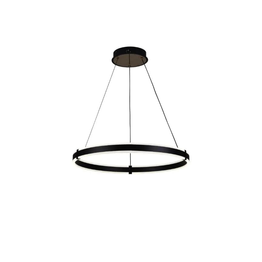 LED Prigušivi luster na sajli LED/85W/230V 3000-6500K + Daljinski upravljač