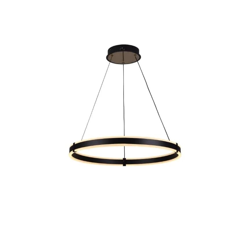 LED Prigušivi luster na sajli LED/85W/230V 3000-6500K + Daljinski upravljač