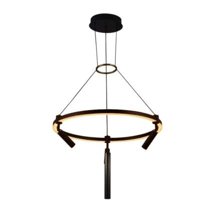 LED Prigušivi luster na sajli LED/85W/230V 3000-6500K + Daljinski upravljač
