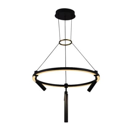 LED Prigušivi luster na sajli LED/85W/230V 3000-6500K + Daljinski upravljač