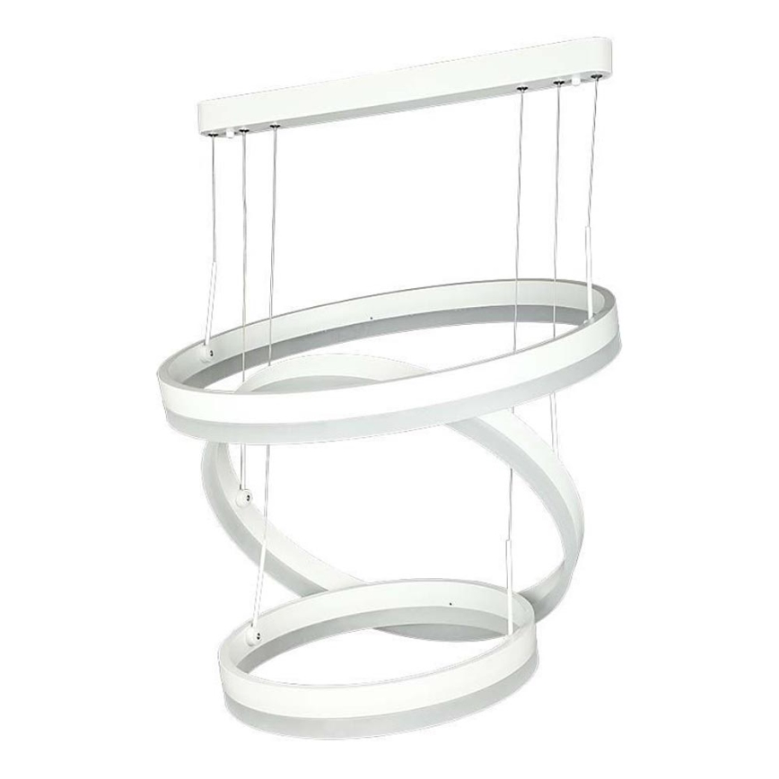 LED Prigušivi luster na sajli LED/86W/230V 3000K bela