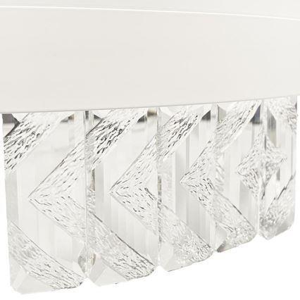 LED Prigušivi kristalni luster na sajli LED/90W/230V 3000-6500K bela + Daljinski upravljač
