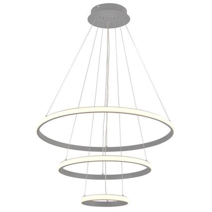 LED Prigušivi luster na sajli LED/90W/230V 3000-6500K pr. 60 cm + Daljinski upravljač