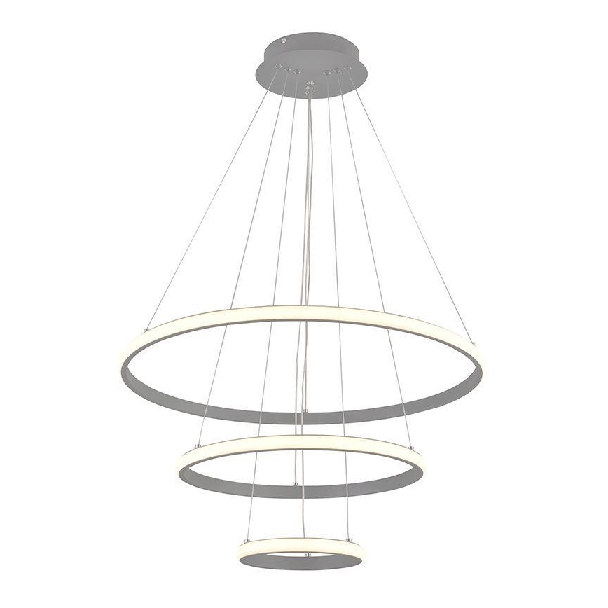 LED Prigušivi luster na sajli LED/90W/230V 3000-6500K pr. 60 cm + Daljinski upravljač