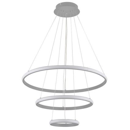 LED Prigušivi luster na sajli LED/90W/230V 3000-6500K pr. 60 cm + Daljinski upravljač