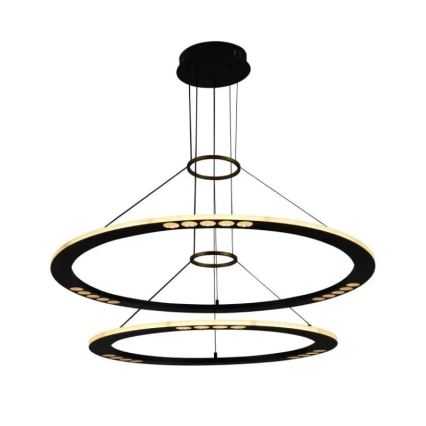 LED Prigušivi luster na sajli LED/90W/230V 3000-6500K + Daljinski upravljač