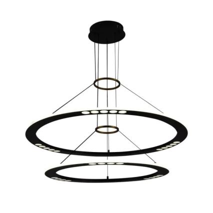 LED Prigušivi luster na sajli LED/90W/230V 3000-6500K + Daljinski upravljač
