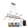 LED Prigušivi luster na sajli LED/90W/230V 3000-6500K + Daljinski upravljač