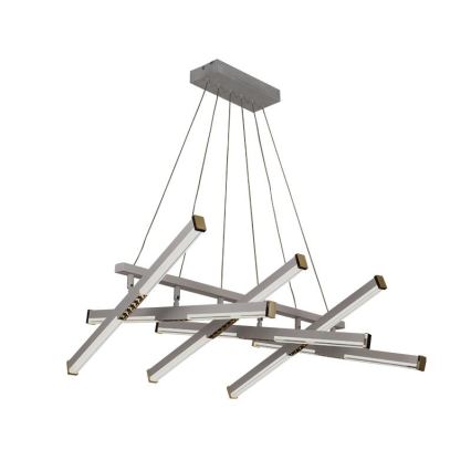 LED Prigušivi luster na sajli LED/90W/230V 3000-6500K + Daljinski upravljač