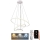 LED Prigušivi luster na sajli LED/90W/230V 3000-6500K pr. 60 cm + Daljinski upravljač