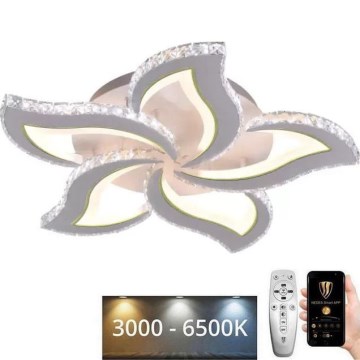 LED Prigušivi nadgradni luster LED/100W/230V 3000-6500K + Daljinski upravljač