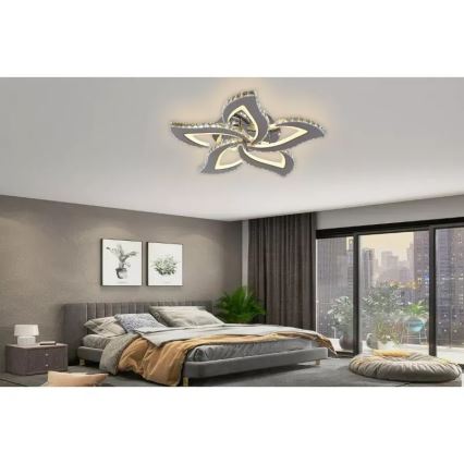 LED Prigušivi nadgradni luster LED/100W/230V 3000-6500K + Daljinski upravljač