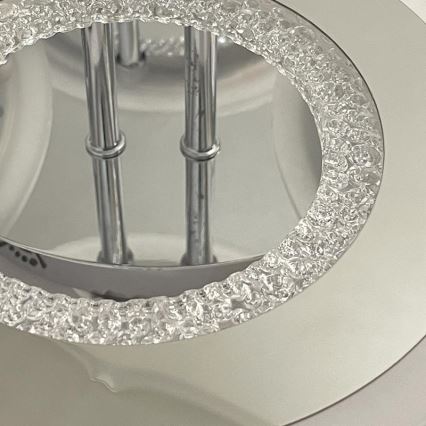 LED Prigušivi nadgradni luster LED/100W/230V 3000-6500K + Daljinski upravljač