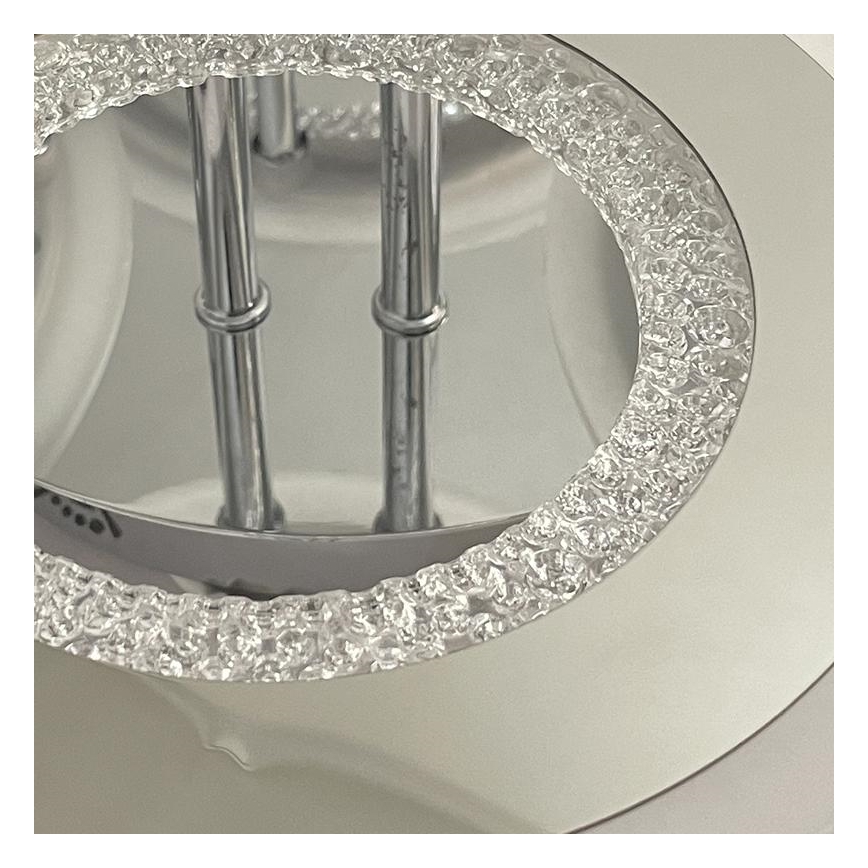 LED Prigušivi nadgradni luster LED/100W/230V 3000-6500K + Daljinski upravljač