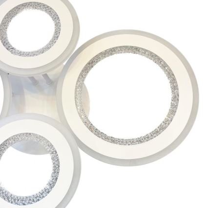 LED Prigušivi nadgradni luster LED/100W/230V 3000-6500K + Daljinski upravljač