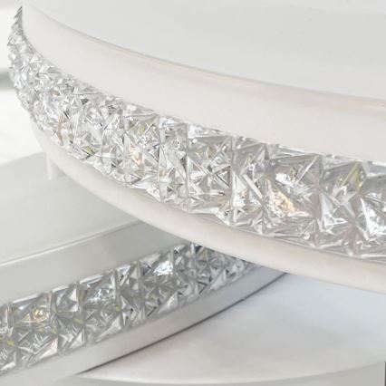 LED Prigušivi nadgradni luster LED/110W/230V 3000-6500K + Daljinski upravljač