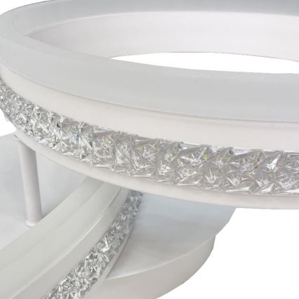 LED Prigušivi nadgradni luster LED/110W/230V 3000-6500K + Daljinski upravljač
