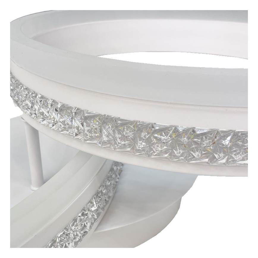 LED Prigušivi nadgradni luster LED/110W/230V 3000-6500K + Daljinski upravljač