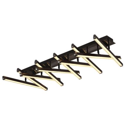 LED Prigušivi nadgradni luster LED/125W/230V 3000-6500K + Daljinski upravljač