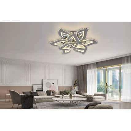 LED Prigušivi nadgradni luster LED/180W/230V 3000-6500K + Daljinski upravljač