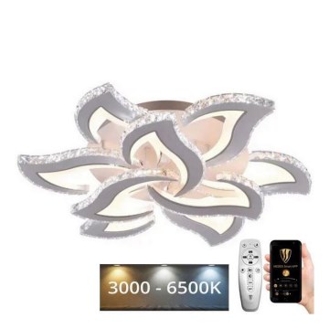 LED Prigušivi nadgradni luster LED/180W/230V 3000-6500K + Daljinski upravljač